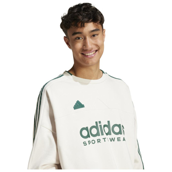 Adidas Ανδρικό φούτερ House of Tiro Fleece Crewneck Sweatshirt